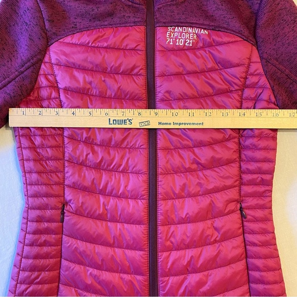 Scandinavian Explorer Women's Pink Puffer Jacket Size Small - Picture 8 of 10